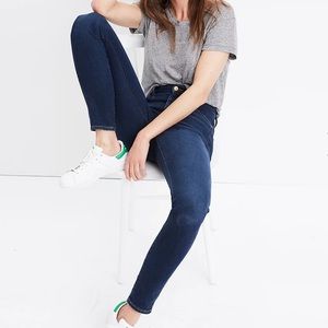 Madewell 10" High-Rise Skinny Jeans in Hayes Wash